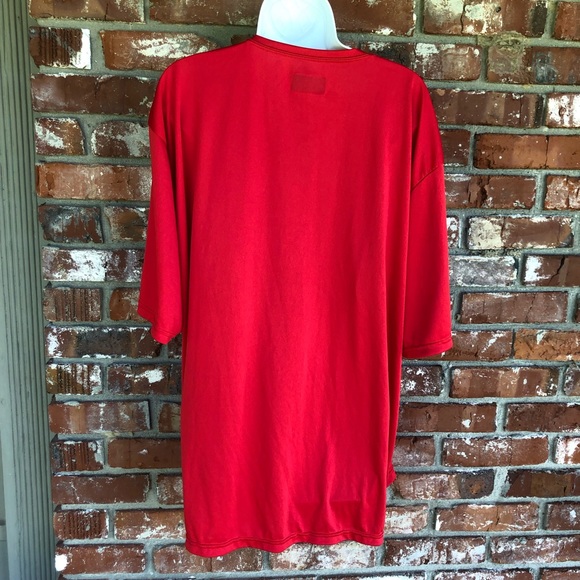 Ole Miss red short sleeve tee size 2XL - Picture 4 of 5